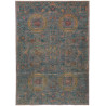 Rug Mamlouk Pakistan 202x297 Teal Gold Rose Ter