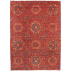 Rug Mamlouk Pakistan 171x240 Terracotta Red Blu