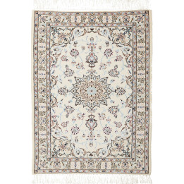 Hand Made Rug Nain 6la Persia 65x90 Ivory Powde