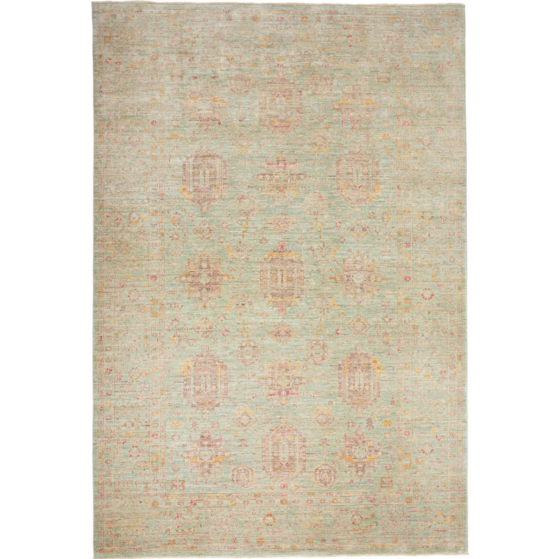 Rug Tribal Pakistan 198x291 Light Sage Green An