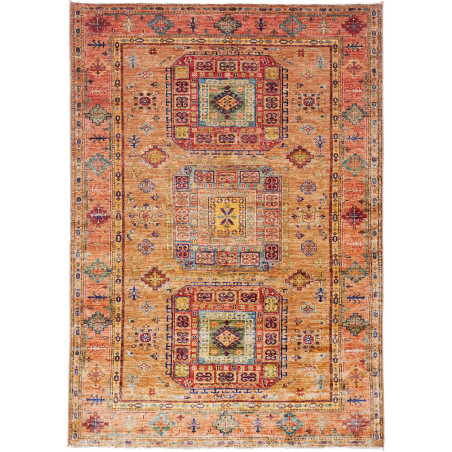 Rug Kazak Fine Pakistan 150x213 Terracotta Oran