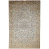 Rug Kashan Persia 250x392 Beige Ivory Cream Sap