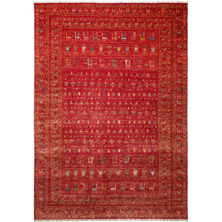 Rug Rubin Pakistan 243x339 Red Gold Blue Aqua G