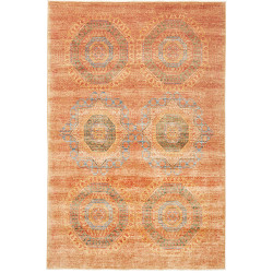 Rug Mamlouk Pakistan 143x220 Terracotta Orange