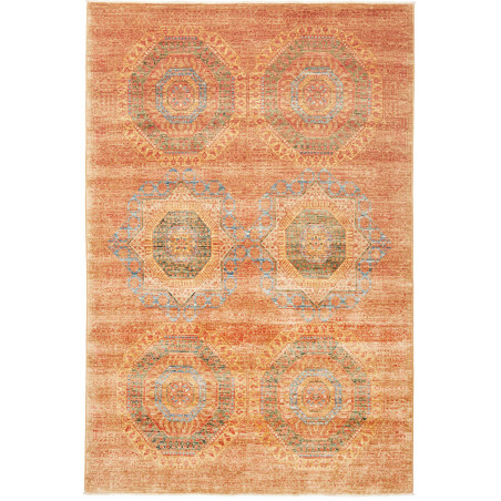 Rug Mamlouk Pakistan 143x220 Terracotta Orange