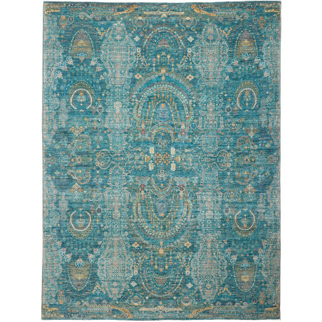 Rug Shahi Fine Pakistan 245x326 Emerald Petrole