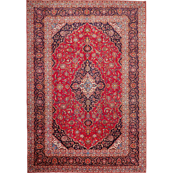 Hand Made Rug Ardakan Persia 250x360 Red Dark B