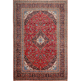 Tappeto Originale Ardakan Persia 244x365 Rosso