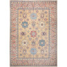 Rug Kazak Afghanistan 268x372 Sand Beige Turquo