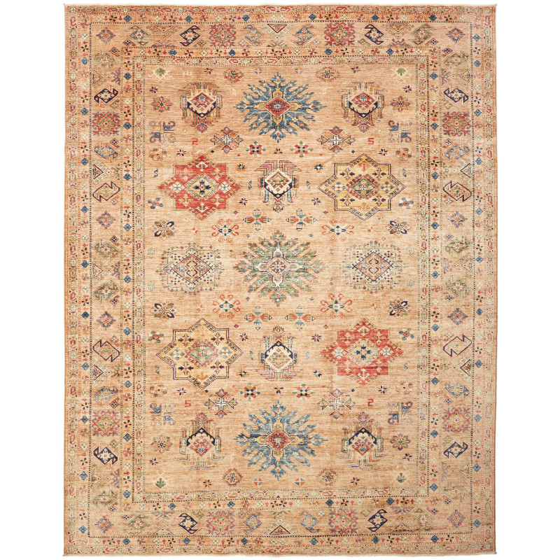 Rug Kazak Fine Pakistan 249x315 Warm Beige Terr