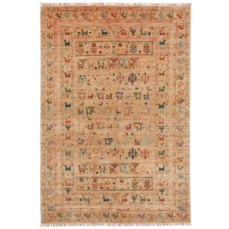 Rug Rubin Pakistan 164x244 Sandy Beige Multicol