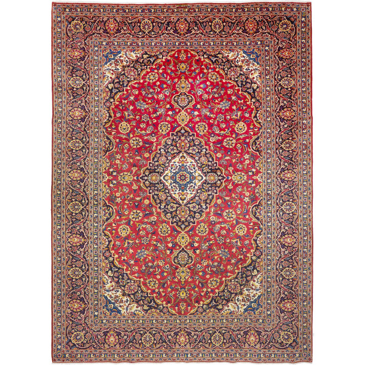 Hand Made Rug Ardakan Persia 292x402 Red Dark B