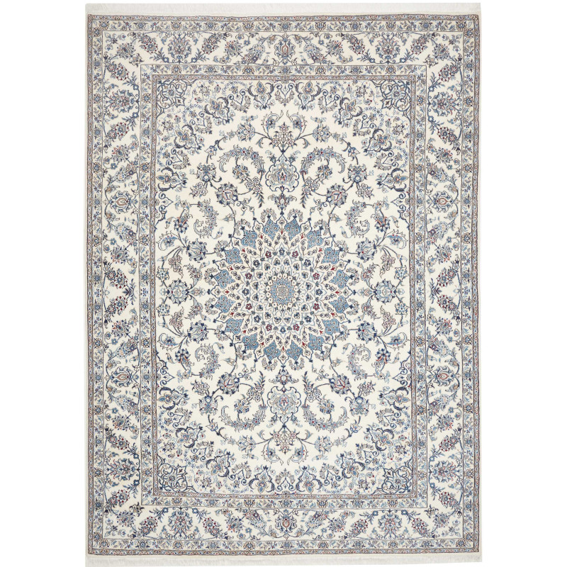 Rug Nain Kashmar Persia 248x346 Cream Ivory Lig