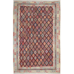Rug Kilim Afghanistan 316x493 Red Blue Beige Cr