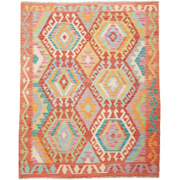 Hand Made Rug Kilim Afghanistan 153x192 Brick R