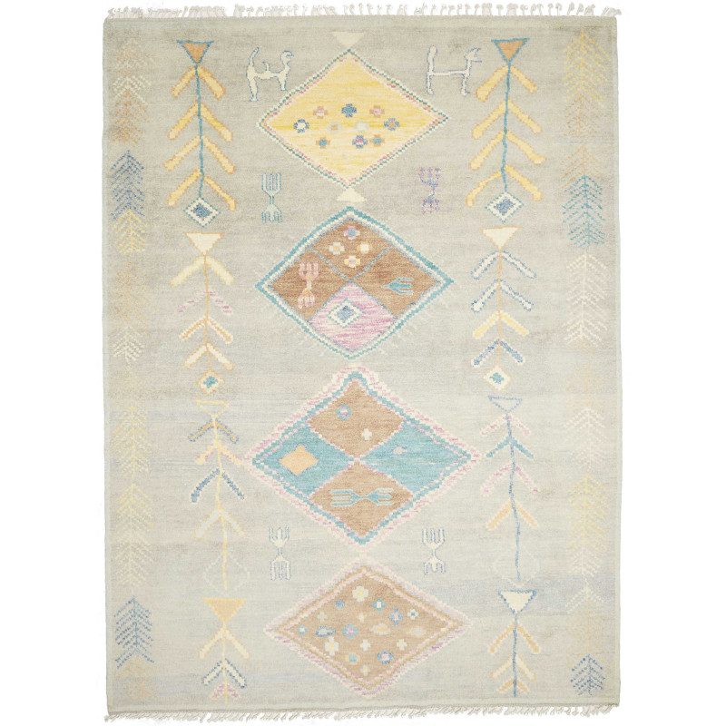 Rug Gabbeh Marrakech Pakistan 239x318 Light Gre