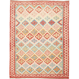 Hand Made Rug Kilim Afghanistan 158x204 Brick R