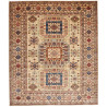 Rug Kazak Fine Pakistan 261x304 Beige Blue Red