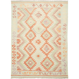 Hand Made Rug Kilim Afghanistan 153x208 Ivory T