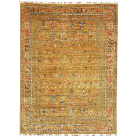 Rug Rubin Pakistan 150x206 Predominant Ochre Ye