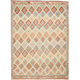 Hand Made Rug Kilim Afghanistan 160x212 Multico
