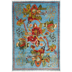 Rug Ziegler Fine Pakistan 210x303 Turquoise Blu