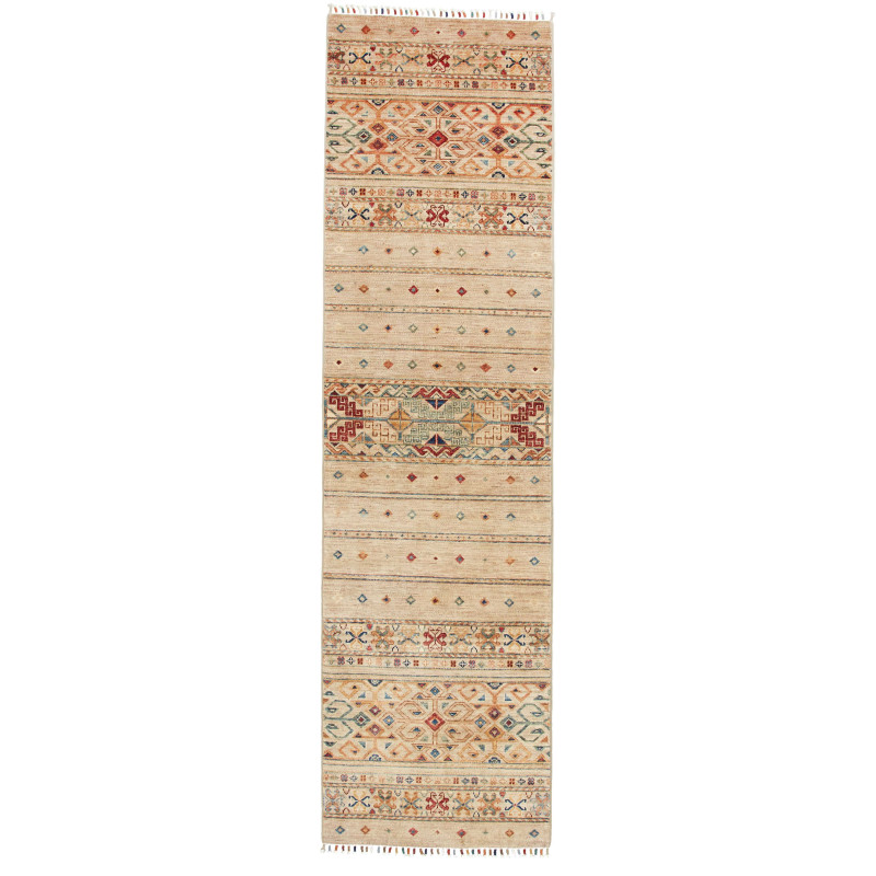 Rug Rubin Pakistan 69x245 Beige Terracotta Rust