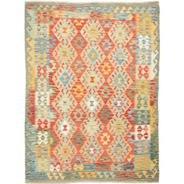 Hand Made Rug Kilim Afghanistan 149x201 Red Mul