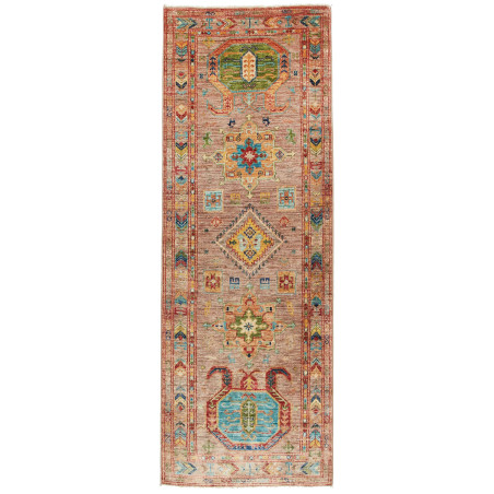 Rug Rubin Pakistan 73x205 Rosy Terracotta Emera