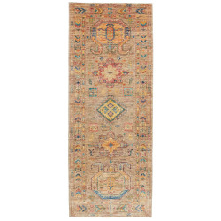 Rug Tribal Pakistan 78x198 Sand Beige Terracott