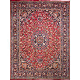 Tappeto Originale Kashmar Persia 295x393 Rosso