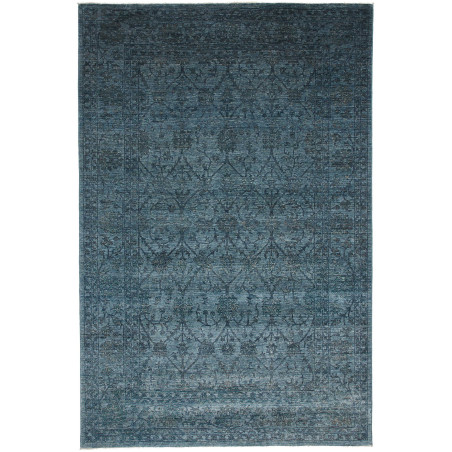 Rug Ziegler Fine Pakistan 202x303 Teal Grey Ant