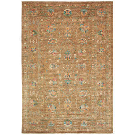 Rug Ziegler Fine Pakistan 202x296 Brown Blue Tu