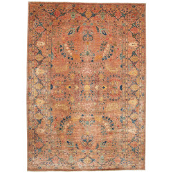 Rug Shahi Fine Pakistan 208x295 Terracotta Blue