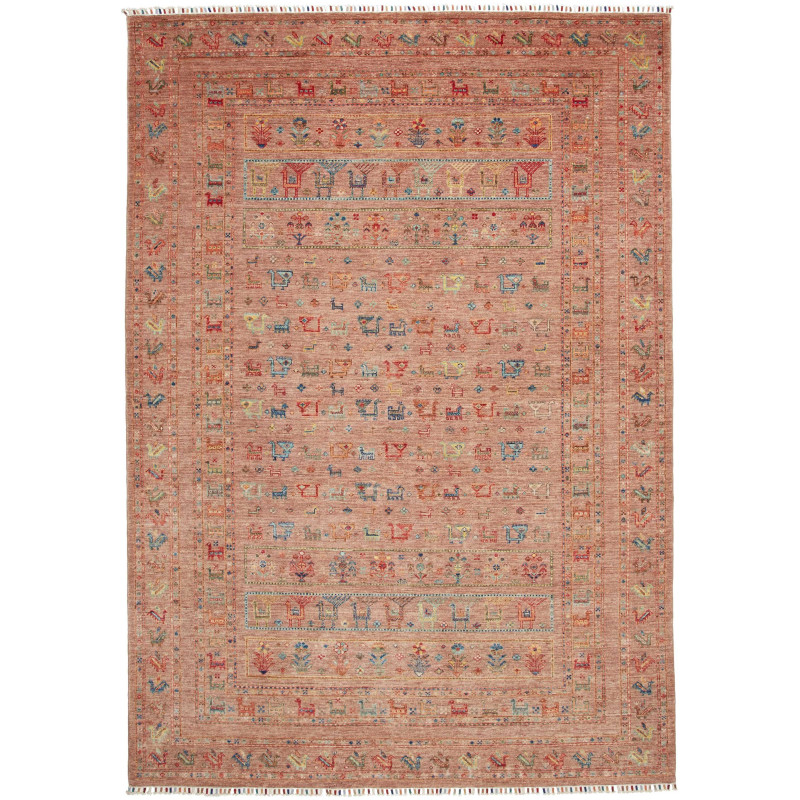 Rug Rubin Pakistan 206x297 Terracotta Multicolo