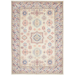 Rug Kazak Afghanistan 195x278 Cream Antique Ros