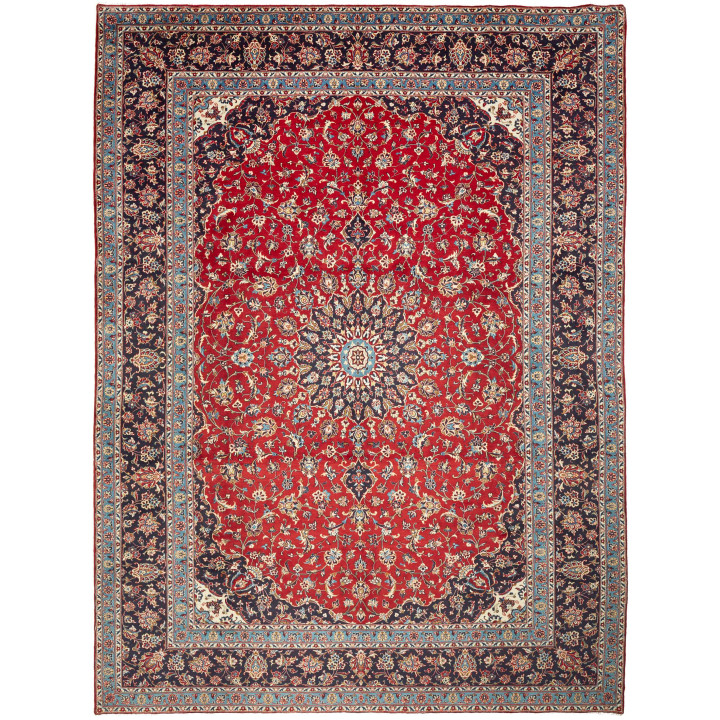 Hand Made Rug Ardakan Persia 295x400 Red Dark B