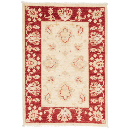 Rug Ziegler Fine Pakistan 60x88 Red Cream Ivory