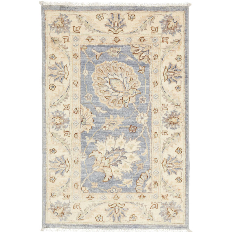 Rug Ziegler Fine Pakistan 64x91 Sky Blue Ivory