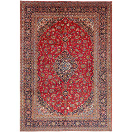 Tappeto Originale Ardakan Persia 274x388 Rosso