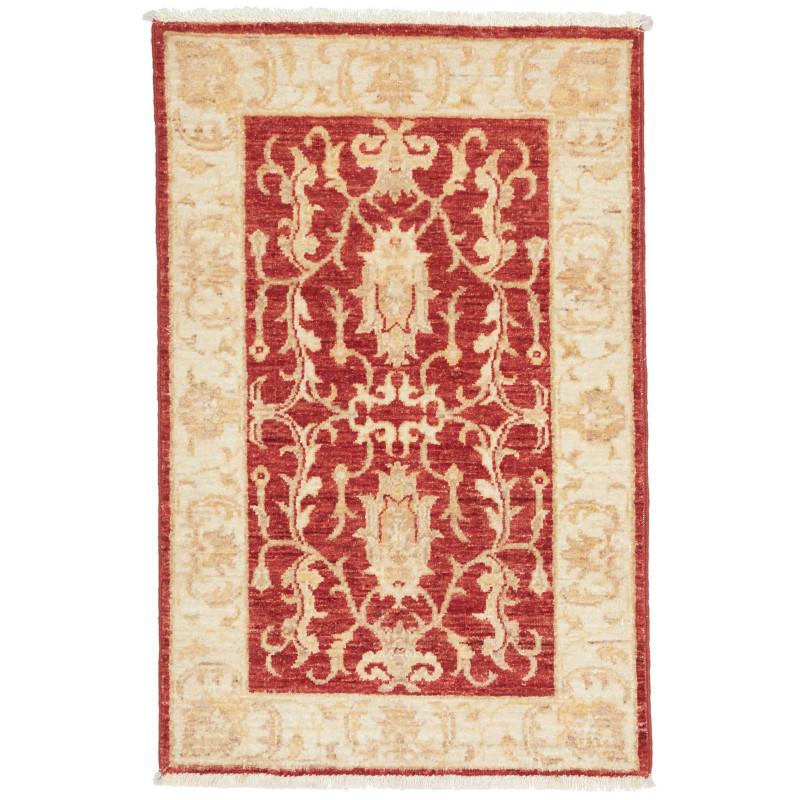 Rug Ziegler Fine Pakistan 58x90 Red Cream Beige