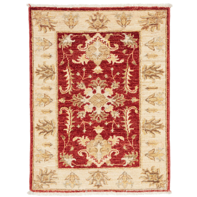 Rug Ziegler Fine Pakistan 60x80 Burgundy Cream