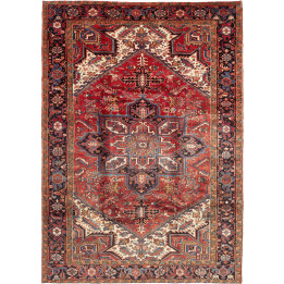 Tappeto Originale Gorawan Persia 235x327 Rosso