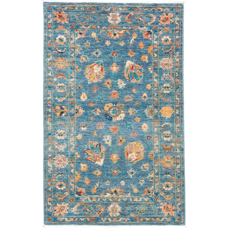 Rug Ziegler Fine Pakistan 81x128 Petrol Blue Or