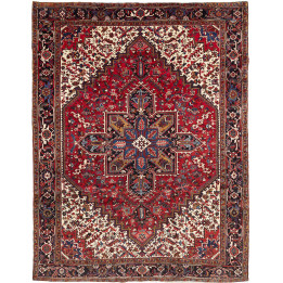 Hand Made Rug Gorawan Persia 255x327 Red Ivory