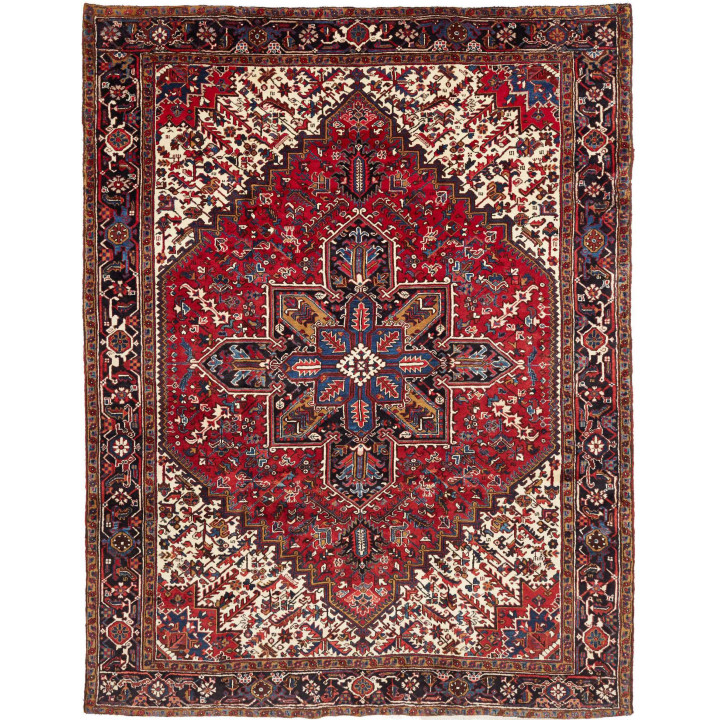 Hand Made Rug Gorawan Persia 255x327 Red Ivory