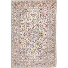 Tappeto Originale Kashan Persia 238x356 Avorio