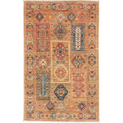 Rug Tribal Pakistan 77x120 Terracotta Orange Bl