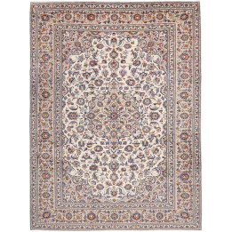 Tappeto Originale Kashan Persia 250x333 Avorio