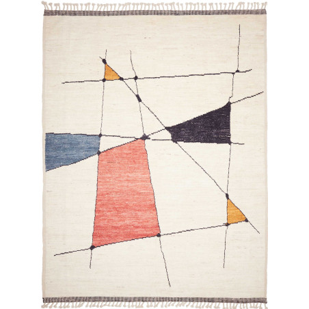 Rug Gabbeh Marrakech Pakistan 279x366 Cream Whi
